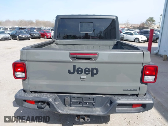 2020 Jeep Gladiator Sport S z VIN 1C6HJTAG7LL154664, wystawiony jako IAAI lot #42033131 z przebiegiem 73 282 mil mil oraz . Historia ofert i sprzedaży dostępna na DreamBid. Obrazek 17.