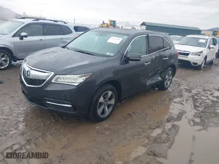 2014 Acura MDX with VIN 5FRYD4H21EB036016, listed as a IAAI auction lot 41654101 with 179217 miles. Bid and sale history available at carsss.com. Image 18.