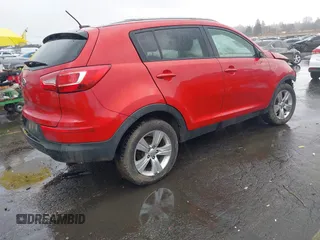 2012 Kia Sportage LX with VIN KNDPB3A26C7342252, listed as a IAAI auction lot 41558546 with 1 mi miles. Bid and sale history available at carsss.com. Image 4.
