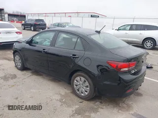 2019 Kia Rio S with VIN 3KPA24AB0KE180046, listed as a IAAI auction lot 41918142 with 98,055 mi miles. Bid and sale history available at carsss.com. Image 3.