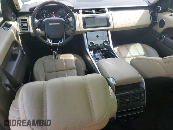 2020 Land Rover Range Rover Sport SE with VIN SALWG2SU9LA882777, listed as a Copart auction lot 61793525 with 80,607 mi miles and Clean title. Bid and sale history available at DreamBid. Image 8.