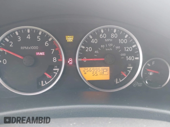 2008 Nissan Pathfinder LE with VIN 5N1AR18U38C632388, listed as a IAAI auction lot 42252546 with 256,995 mi miles and . Bid and sale history available at DreamBid. Image 7.