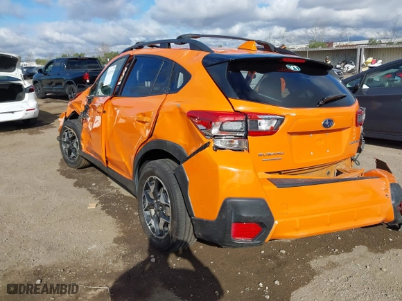 2020 Subaru Crosstrek Premium with VIN JF2GTAEC4LH242845, listed as a IAAI auction lot 41522510 with 1 mi miles. Bid and sale history available at carsss.com. Image 3.