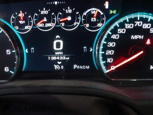 2016 Chevrolet Suburban LTZ with VIN 1GNSKJKC7GR244807, listed as a IAAI auction lot 41878696 with 136,433 mi miles and . Bid and sale history available at DreamBid. Image 15.