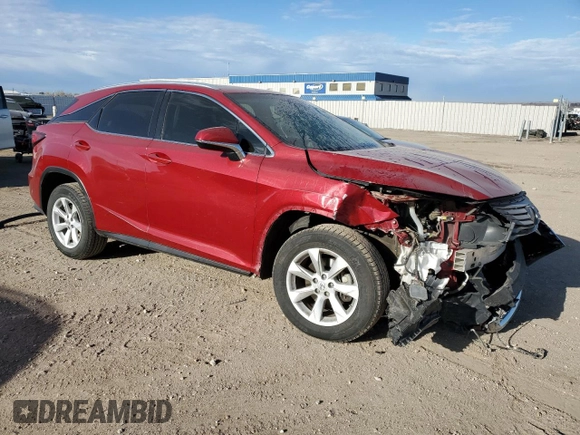2017 Lexus RX with VIN 2T2BZMCA9HC063797, listed as a Copart auction lot 50215735 with 88,565 mi miles and Salvage Title. Bid and sale history available at carsss.com. Image 4.