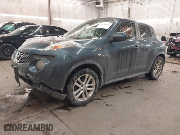 2011 Nissan Juke SL with VIN JN8AF5MV7BT026204, listed as a IAAI auction lot 41476430 with 104,354 mi miles. Bid and sale history available at carsss.com. Image 2.