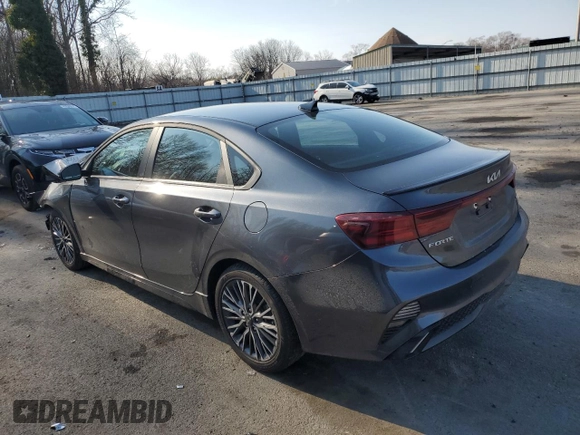 2024 Kia Forte GT-Line with VIN 3KPF54AD8RE813479, listed as a Copart auction lot 47625725 with 19,311 mi miles and Salvage Title. Bid and sale history available at carsss.com. Image 2.