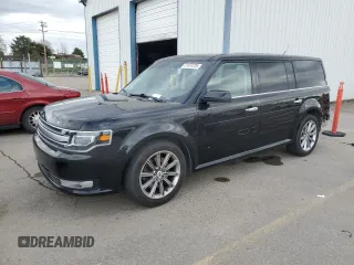 2013 Ford Flex Limited with VIN 2FMHK6D88DBD07996, listed as a Copart auction lot 51974725 with 134,375 mi miles and Salvage Title. Bid and sale history available at carsss.com. Image 1.