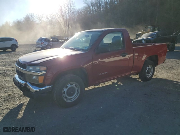 2005 Chevrolet Colorado Z85 with VIN 1GCCS148258215420, listed as a Copart auction lot 87741045 with 74,167 mi miles and Salvage Title. Bid and sale history available at carsss.com. Image 1.