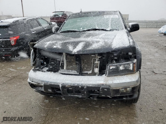 2011 GMC Canyon SLE1 with VIN 1GTH6MFE6B8141218, listed as a Copart auction lot 81897704 with 233,039 mi miles and Salvage Title. Bid and sale history available at carsss.com. Image 5.