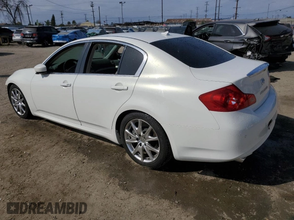 2013 Infiniti G37 Journey with VIN JN1CV6AP0DM711938, listed as a Copart auction lot 50968815 with Not provided miles and Salvage title. Bid and sale history available at DreamBid. Image 2.