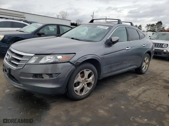 2010 Honda Accord Crosstour EX-L with VIN 5J6TF1H55AL012950, listed as a Copart auction lot 88747645 with 157,448 mi miles and Salvage Title. Bid and sale history available at carsss.com. Image 1.