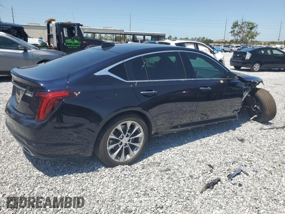 2020 Cadillac CT5 Premium Luxury z VIN 1G6DN5RK5L0128648, wystawiony jako Copart lot #52849285 z przebiegiem 21 862 mil mil oraz Szkoda całkowita • Salvage title. Historia ofert i sprzedaży dostępna na DreamBid. Obrazek 3.