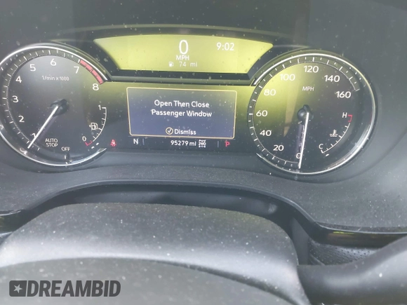 2020 Cadillac XT5 Premium Luxury AWD with VIN 1GYKNDRS1LZ198880, listed as a IAAI auction lot 42059021 with 95,279 mi miles and . Bid and sale history available at DreamBid. Image 7.
