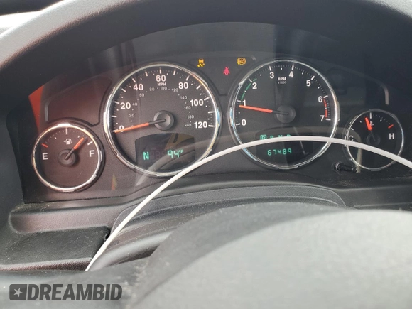 2011 Jeep Liberty Sport Jet with VIN 1J4PP2GK6BW569734, listed as a Copart auction lot 58393705 with 67,489 mi miles and Salvage title. Bid and sale history available at DreamBid. Image 9.