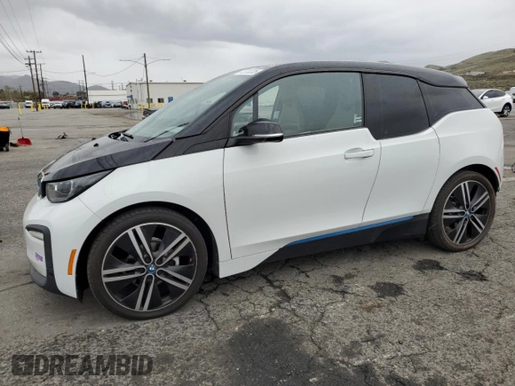 2019 BMW i3 with VIN WBY8P4C54K7D09611, listed as a Copart auction lot 48233235 with 59,853 mi miles and Salvage Title. Bid and sale history available at carsss.com. Image 1.