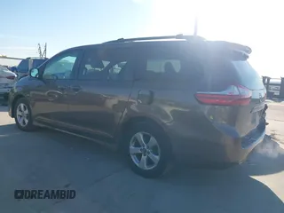2019 Toyota Sienna LE Auto Access Seat with VIN 5TDKZ3DC6KS011038, listed as a IAAI auction lot 40988399 with 107,175 mi miles and . Bid and sale history available at DreamBid. Image 14.
