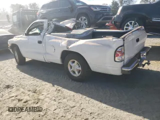 2001 Dodge Dakota with VIN 1B7FL26P91S262462, listed as a Copart auction lot 77193614 with 0 mi miles and Salvage Title. Bid and sale history available at carsss.com. Image 2.