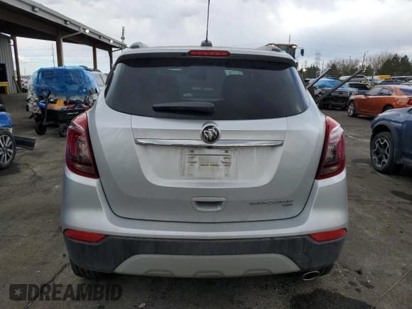 2021 Buick Encore Preferred with VIN KL4CJESMXMB363157, listed as a Copart auction lot 47416945 with 26,527 mi miles and Salvage Title. Bid and sale history available at carsss.com. Image 6.
