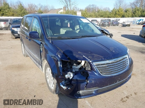 2013 Chrysler Town & Country Touring with VIN 2C4RC1BG1DR573211, listed as a IAAI auction lot 41070692 with 143,913 mi miles. Bid and sale history available at carsss.com. Image 1.