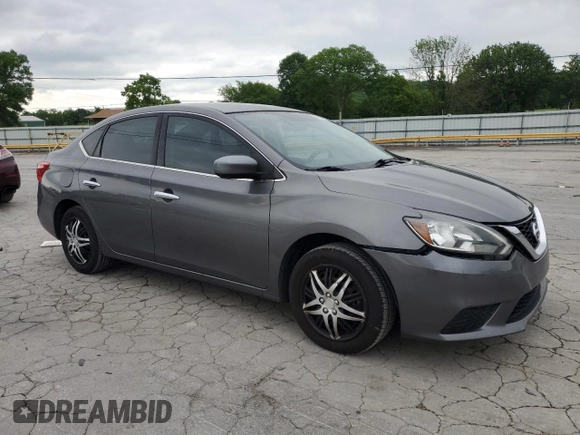 2017 Nissan Sentra S with VIN 3N1AB7AP2HY208534, listed as a Copart auction lot 55884165 with 126,828 mi miles and Clean Title. Bid and sale history available at DreamBid. Image 4.