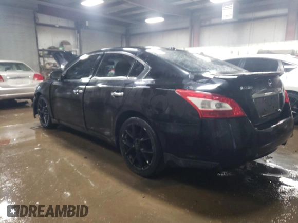 2009 Nissan Maxima SV with VIN 1N4AA51E79C854199, listed as a Copart auction lot 46933025 with 165,102 mi miles and Salvage Title. Bid and sale history available at DreamBid. Image 2.