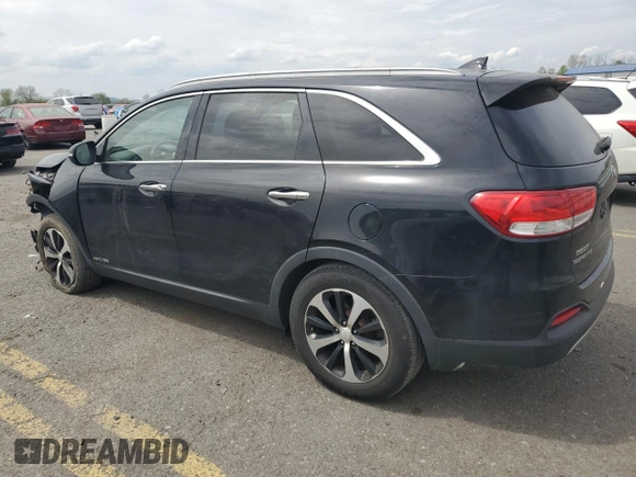 2016 Kia Sorento EX with VIN 5XYPHDA58GG006609, listed as a Copart auction lot 54546415 with 195,504 mi miles and Salvage title. Bid and sale history available at DreamBid. Image 2.