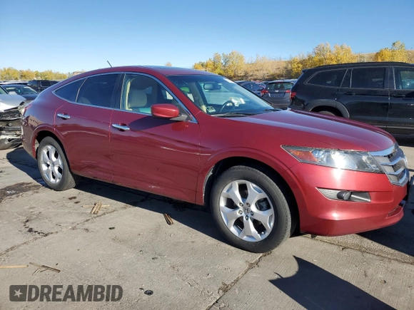 2010 Honda Accord Crosstour EX-L with VIN 5J6TF2H54AL015408, listed as a Copart auction lot 76682974 with 128,360 mi miles and Salvage Title. Bid and sale history available at carsss.com. Image 4.