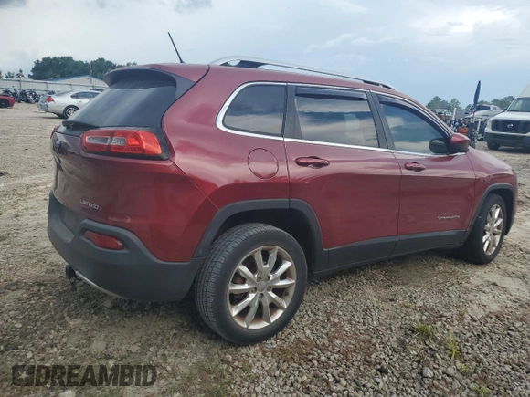 2014 Jeep Cherokee Limited с VIN 1C4PJLDB3EW225946, выставлен на аукционе Copart как лот 66190175 с пробегом Не указан миль и Чистый • Clean title. История ставок и продаж доступна на DreamBid. Изображение 3.