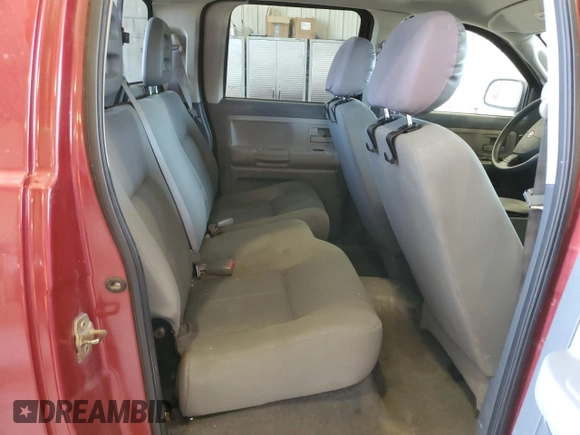 2006 Dodge Dakota SLT with VIN 1D7HW48N46S537370, listed as a Copart auction lot 48364895 with Not provided miles and Salvage title. Bid and sale history available at DreamBid. Image 10.