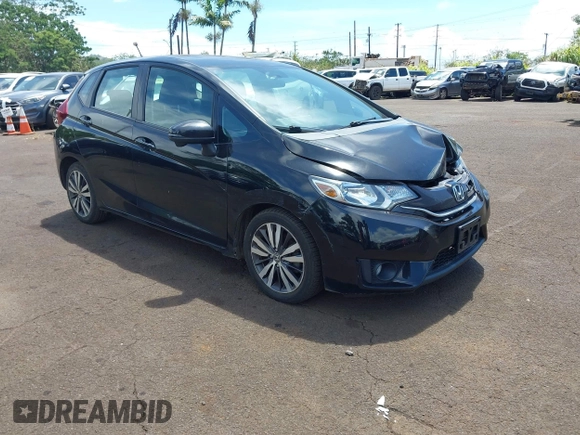 2015 Honda Fit EX-L with VIN 3HGGK5H89FM706018, listed as a IAAI auction lot 42417637 with 36,556 mi miles and . Bid and sale history available at DreamBid. Image 1.