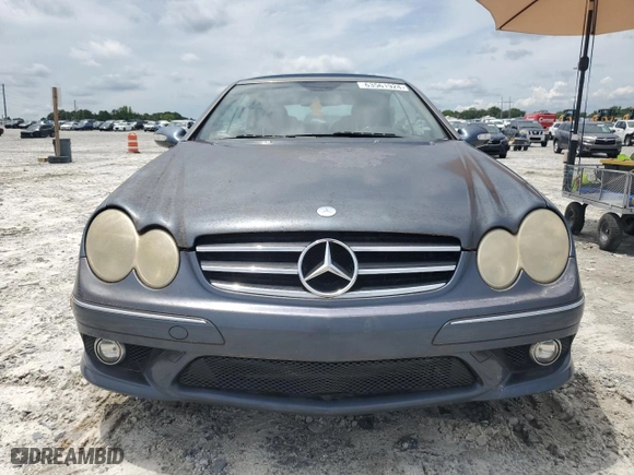 2006 Mercedes-Benz CLK-Class 5.0L with VIN WDBTK75G96T056692, listed as a Copart auction lot 63561924 with 0 mi miles and Clean Title. Bid and sale history available at carsss.com. Image 5.