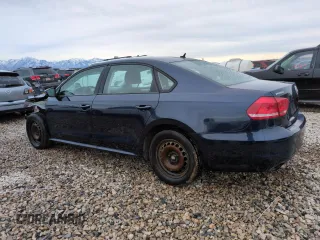2012 Volkswagen Passat S w/Appearance with VIN 1VWAP7A33CC045449, listed as a Copart auction lot 43658825 with 274,973 mi miles and Salvage Title. Bid and sale history available at carsss.com. Image 2.