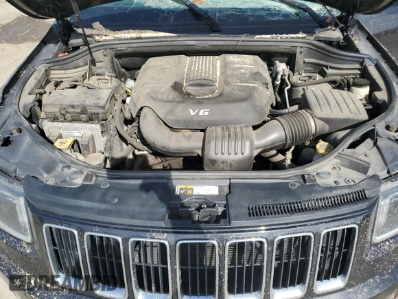 2015 Jeep Grand Cherokee Laredo with VIN 1C4RJFAG2FC790251, listed as a Copart auction lot 53562625 with 161,623 mi miles and Salvage Title. Bid and sale history available at carsss.com. Image 14.