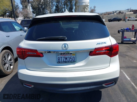 2016 Acura MDX with VIN 5FRYD3H24GB003007, listed as a IAAI auction lot 41848037 with 101,400 mi miles and . Bid and sale history available at DreamBid. Image 17.