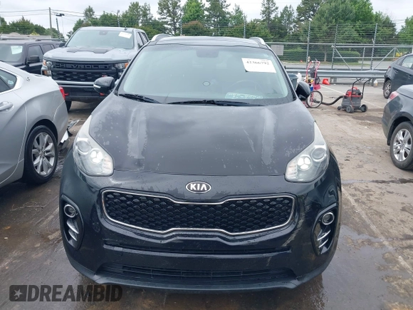 2017 Kia Sportage EX with VIN KNDPN3AC3H7285581, listed as a IAAI auction lot 42366792 with 90,959 mi miles and . Bid and sale history available at DreamBid. Image 12.
