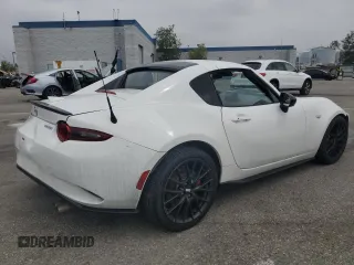 2020 Mazda MX-5 Miata Club with VIN JM1NDAL75L0417028, listed as a Copart auction lot 59763615 with Not provided miles and Salvage title. Bid and sale history available at DreamBid. Image 3.