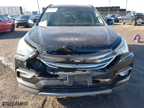 2017 Hyundai Santa Fe Sport 2.4L with VIN 5NMZUDLB1HH002416, listed as a IAAI auction lot 41528842 with NaN miles. Bid and sale history available at carsss.com. Image 12.