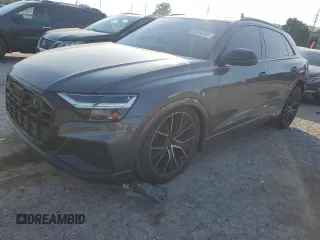 2021 Audi SQ8 Premium Plus with VIN WA1AWBF18MD034582, listed as a Copart auction lot 65958394 with 23,737 mi miles and Salvage Title. Bid and sale history available at DreamBid. Image 1.