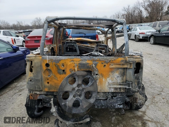 2018 Jeep Wrangler JK Unlimited Altitude with VIN 1C4BJWEG4JL811427, listed as a Copart auction lot 85540544 with Not Provided miles and Salvage Title. Bid and sale history available at carsss.com. Image 6.