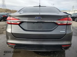2017 Ford Fusion SE with VIN 3FA6P0H96HR122467, listed as a Copart auction lot 50746185 with 142,308 mi miles and Salvage Title. Bid and sale history available at DreamBid. Image 6.