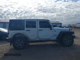 2016 Jeep Wrangler Unlimited Sport RHD with VIN 1C4BJWKG1GL336798, listed as a IAAI auction lot 42134427 with 179,500 mi miles and . Bid and sale history available at DreamBid. Image 14.