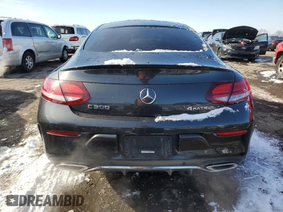 2019 Mercedes-Benz C 300 with VIN WDDWJ8EB2KF814754, listed as a Copart auction lot 42296685 with 73,862 mi miles and Salvage title. Bid and sale history available at DreamBid. Image 6.