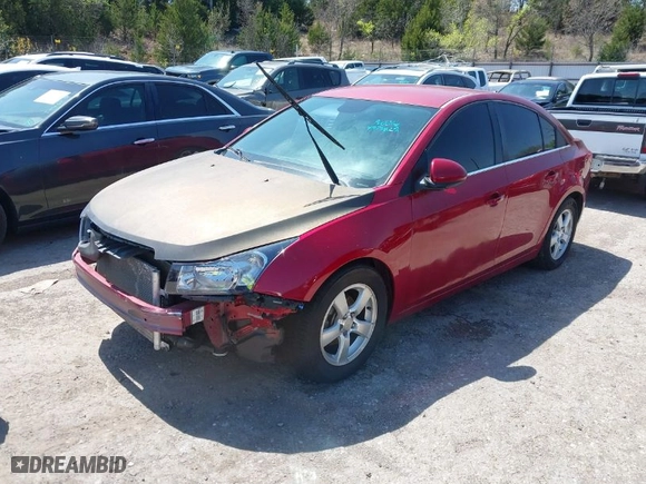 2014 Chevrolet Cruze 1LT with VIN 1G1PC5SB4E7322259, listed as a IAAI auction lot 41979829 with 193,434 mi miles. Bid and sale history available at carsss.com. Image 1.