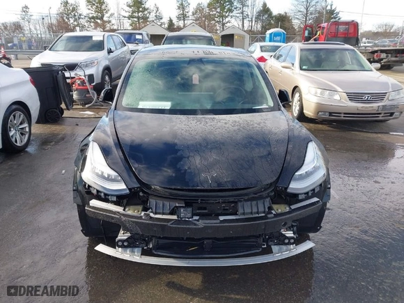 2020 Tesla Model 3 Long Range with VIN 5YJ3E1EB7LF600244, listed as a IAAI auction lot 41590520 with NaN miles. Bid and sale history available at carsss.com. Image 12.