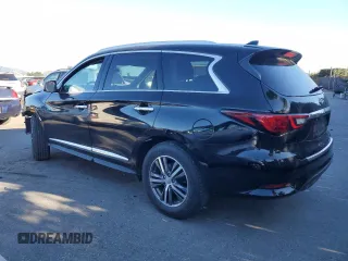 2020 Infiniti QX60 Luxe with VIN 5N1DL0MN9LC510053, listed as a Copart auction lot 46546345 with 28,164 mi miles and Salvage Title. Bid and sale history available at DreamBid. Image 2.