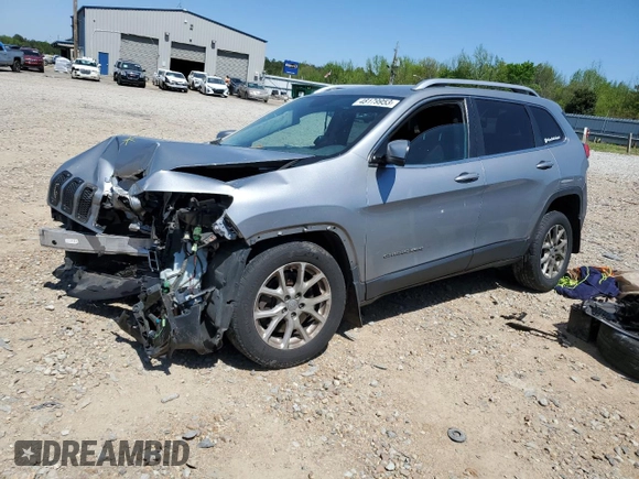 2016 Jeep Cherokee Latitude with VIN 1C4PJLCB1GW291500, listed as a Copart auction lot 80709943 with 0 mi miles and Salvage Title. Bid and sale history available at carsss.com. Image 1.