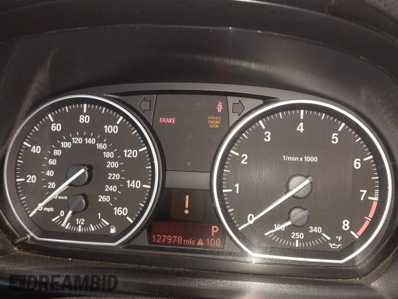 2008 BMW 1 Series 135i with VIN WBAUN93568VF54754, listed as a IAAI auction lot 42508290 with 127,978 mi miles and . Bid and sale history available at DreamBid. Image 7.