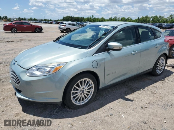 2013 Ford Focus Electric z VIN 1FADP3R44DL251179, wystawiony jako Copart lot #56572595 z przebiegiem 49 705 mil mil oraz Czysty tytuł • Clean title. Historia ofert i sprzedaży dostępna na DreamBid. Obrazek 1.