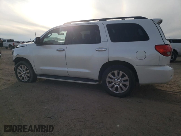 2010 Toyota Sequoia Platinum with VIN 5TDDW5G1XAS036174, listed as a Copart auction lot 41662065 with 238,295 mi miles and Salvage Title. Bid and sale history available at carsss.com. Image 2.